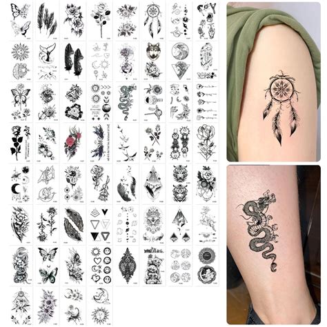 low quantity temporary tattoos